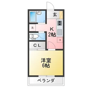 GRAND PRIX【3階】の間取り