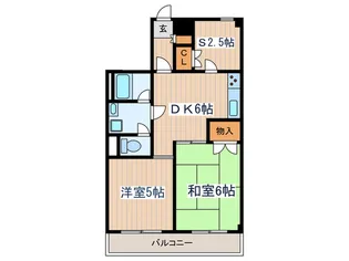 オリエント丹野【4階】の間取り