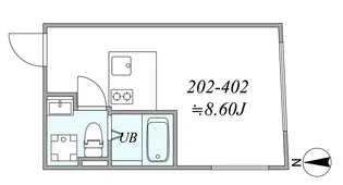 trias551【2階】の間取り