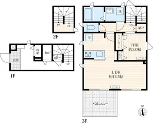 ソレイユの間取り