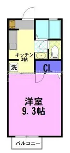 シャーメゾンリッツ【1階】の間取り