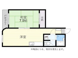 トレビアンビル【5階】の間取り