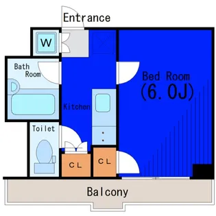東京都大田区下丸子2【マンション】の間取り