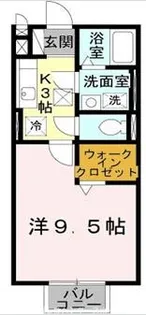 セジュールナカムラ【1階】の間取り