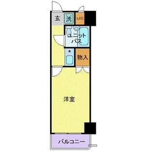 東日本橋フラワーハイホーム【2階】の間取り