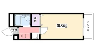 兵庫県西宮市小曽根町4【マンション】の間取り