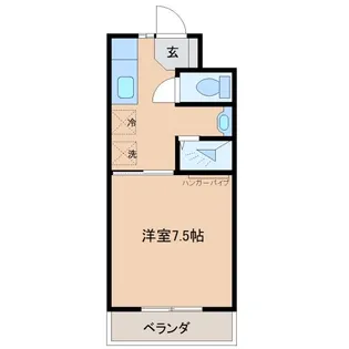 UNITY21【2階】の間取り