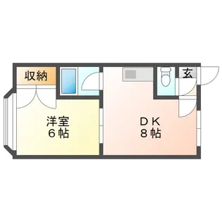 シャルマン永福【1階】の間取り