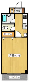 本田第2ビル【2階】の間取り