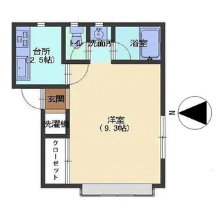 アネックス暁【1階】の間取り