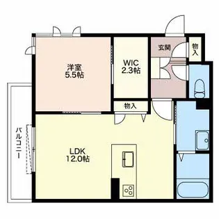 シャーメゾン青山 203【2階】の間取り