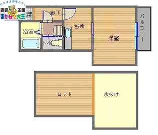 長崎県長崎市石神町【アパート】の間取り