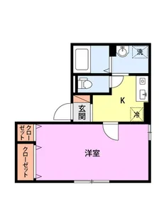 パルティールII【1階】の間取り