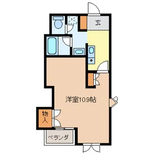 グランハイツ菜の花【2階】の間取り