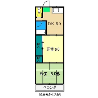 コーポふゆみ【2階】の間取り