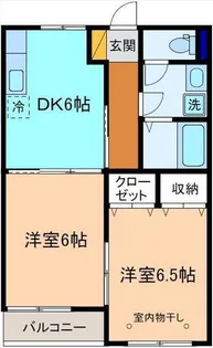 プラムガーデン【2階】の間取り