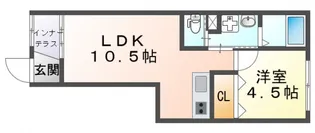 フォレストヴィラ千里イースト【1階】の間取り