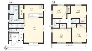 東京都国立市泉3【一戸建】の間取り