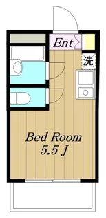 東京都日野市新井2【マンション】の間取り
