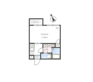 VILLENEUVE北新宿【3階】の間取り