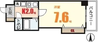 関本大町ビル【6階】の間取り