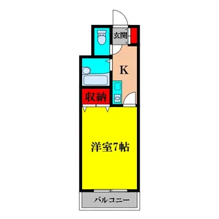 大阪府大阪市東淀川区大隅1【マンション】の間取り