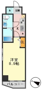 東京都葛飾区亀有5【マンション】の間取り