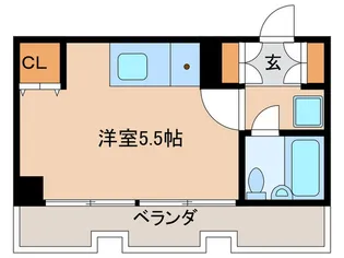 アデナ川和【5階】の間取り