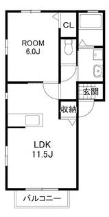 ルミエール【2階】の間取り