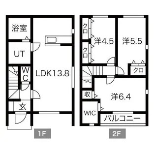 Alivio A棟の間取り