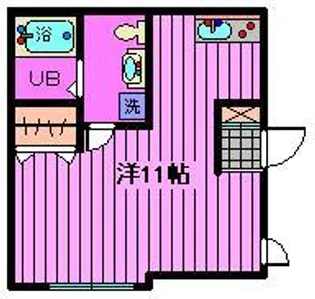 埼玉県さいたま市南区南浦和2【アパート】の間取り