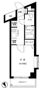 グランフォース西新井【5階】の間取り