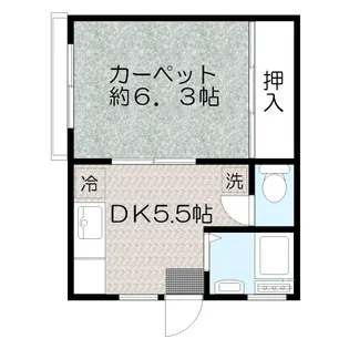 ハイツ73M【2階】の間取り