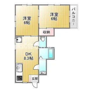 アクトビル【3階】の間取り