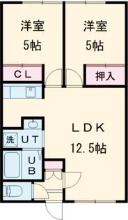 ヴァンベール【1階】の間取り