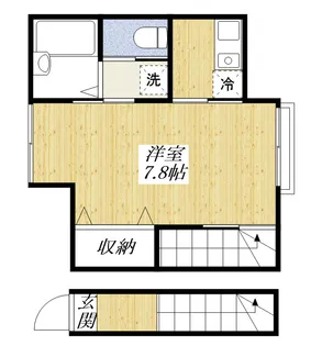スターレイク日野【2階】の間取り