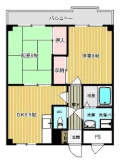 コンホルト公園南【2階】の間取り