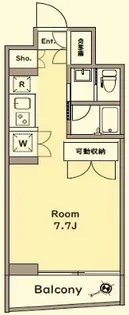 FLAT-S【3階】の間取り