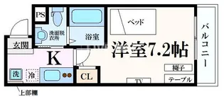 いろは梅小路【3階】の間取り