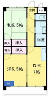 ハシェンダ東和【2階】の間取り