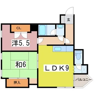 CASA101【3階】の間取り