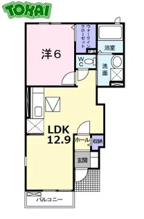 フォルシュ・カッツェ【1階】の間取り