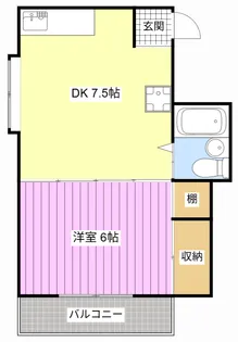 メゾン曳馬A【2階】の間取り