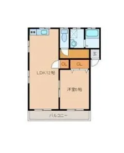 ライフ【2階】の間取り