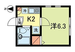 ATハウス【1階】の間取り