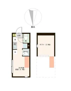 仮称)若宮二丁目(3)【2階】の間取り