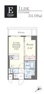 ソールオリエンス博多【1階】の間取り