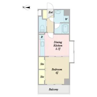 Parfait【2階】の間取り