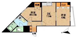 メゾン・エヌ【3階】の間取り