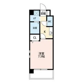 愛知県名古屋市中村区上米野町3【マンション】の間取り